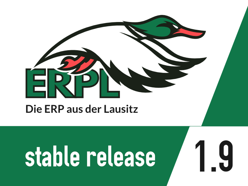 ERPL Enteprise 1.9 ist nun die aktuelle Version